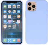 Lunso - Softcase hoes -  iPhone 12  Pro Max  - Lavendel