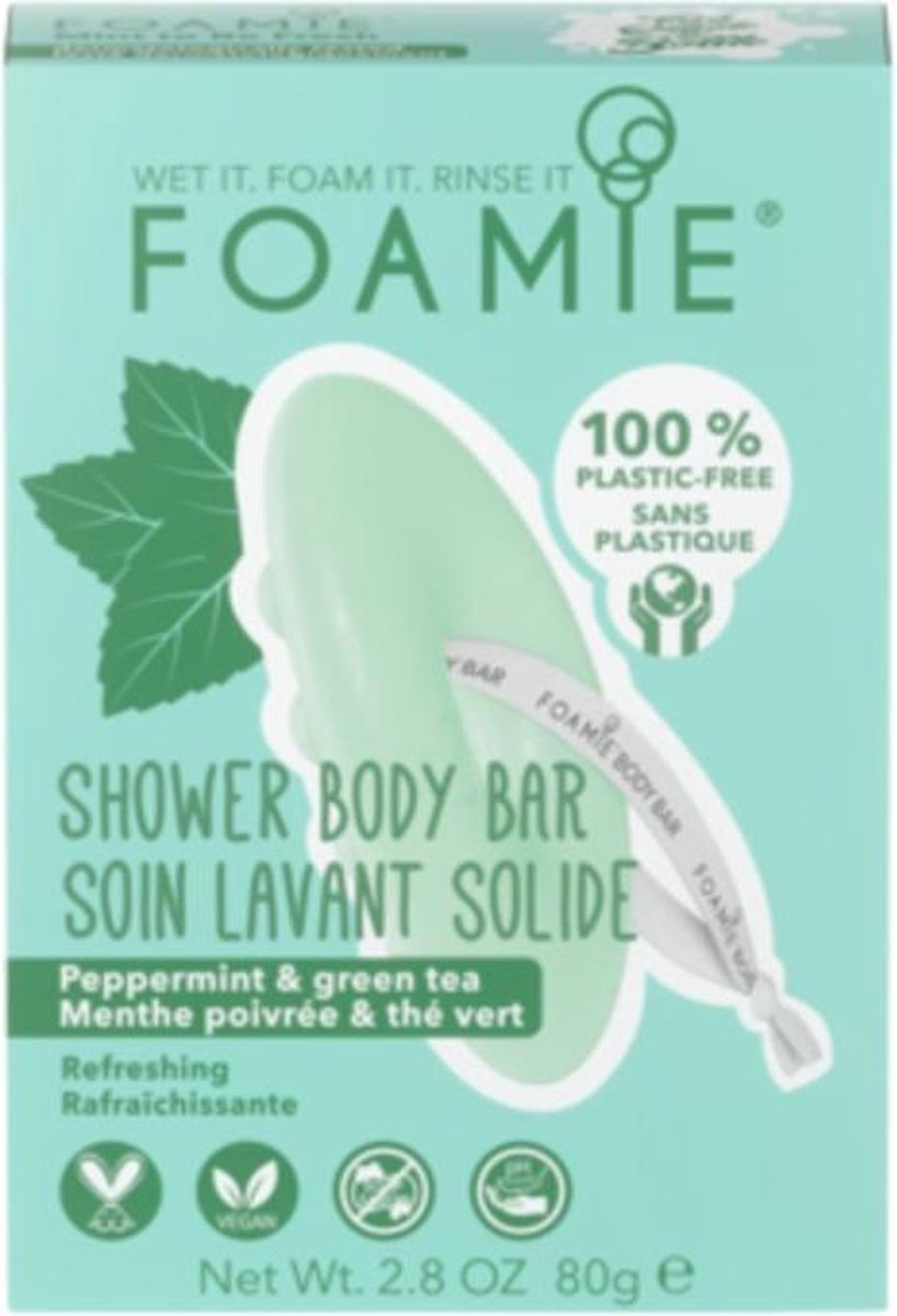 Foamie 2 in 1 Body Bar Mint to Be Fresh