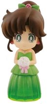 SAILOR MOON - Clear Colored Sparkle Dress Figure - Sailor Jupiter- 6cm