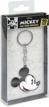 Disney - Mickey Mouse Head Metal Keychain