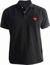 Merchandising SUPERMAN - Polo - Logo Superman - Black (XL)