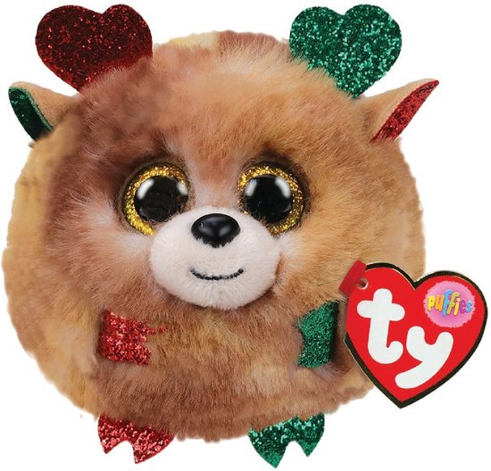 Sociaal regio Welvarend Ty Teeny Puffies - Christmas Reindeer - 10 cm | bol.com