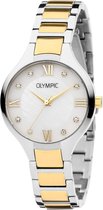 Olympic OL88DSS013B Capri Horloge - Staal - Goudkleurig - 32mm