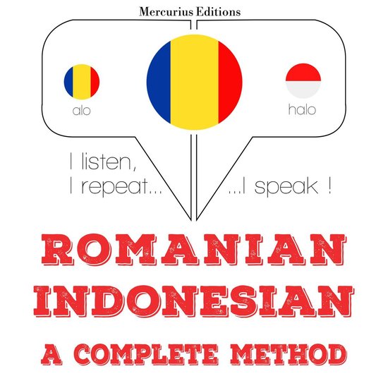 Română - indoneziană: o metodă completă - cover