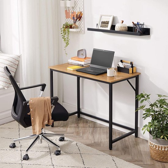Bureau PC , Table d'ordinateur, 100 cm de long, Mobilier de bureau