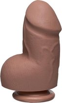 The D - The Fat D Met Balzak - 16 cm - Dildo - Vibrator - Penis - Penispomp - Extender - Buttplug - Sexy - Tril ei - Erotische - Man - Vrouw - Penis - Heren - Dames