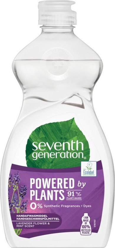Foto: Seventh generation afwasmiddel lavendel mint 500 ml