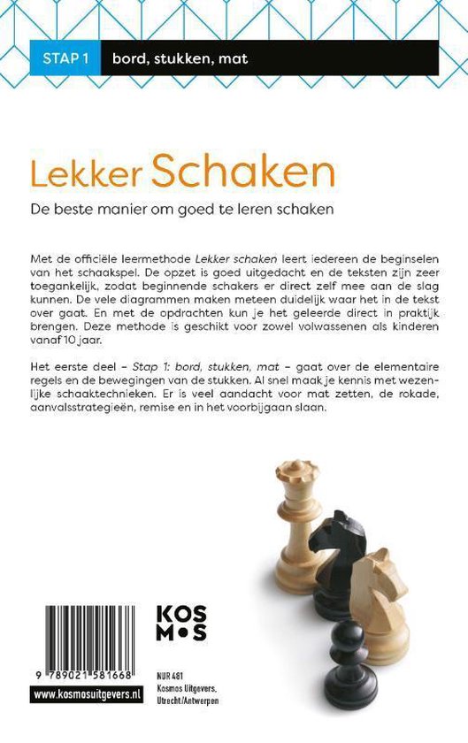 Lekker schaken - Lekker schaken stap 1, Rob | 9789021581668 | | bol.com