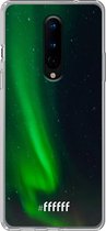 6F hoesje - geschikt voor OnePlus 8 -  Transparant TPU Case - Northern Lights #ffffff