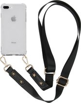 iMoshion Backcover met strap iPhone 8 Plus / 7 Plus hoesje - Transparant