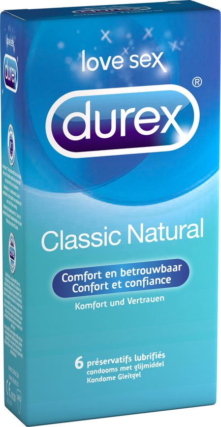 Durex Standaard Condooms 6 Stuks Bestel Nu 3882