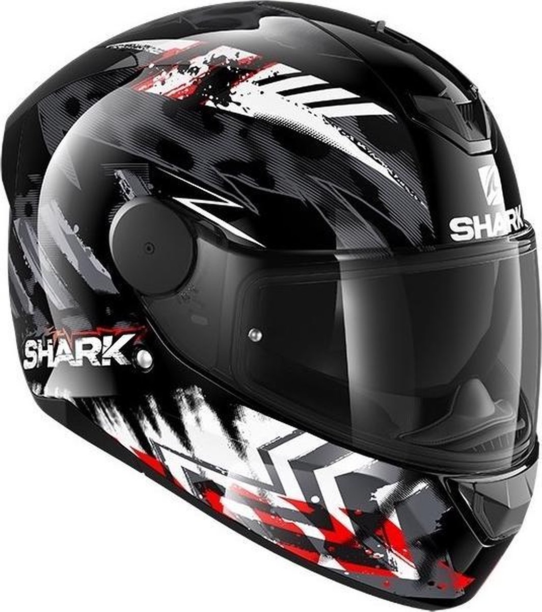 SHARK D-SKWAL 2 PENXA Motorhelm integraalhelm Zwart Rood Antraciet - Maat XS – foto 5