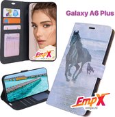 EmpX Telefoonhoesje - Book Case - Geschikt Voor Samsung Galaxy A6+ (2018)