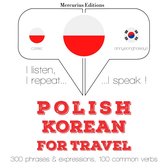 Polski - koreański: W przypadku podróży