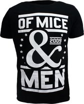 Of Mice & Men Centennial Band T-Shirt Zwart - Officiële Merchandise