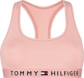 Tommy Hilfiger dames flag logo racerback bralette roze - XS