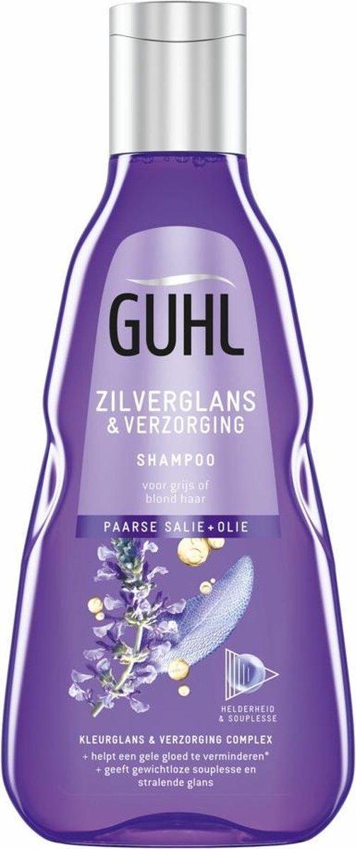 24x Guhl Zilverglans & Verzorging Shampoo 250 ml