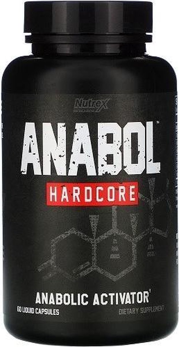 Nutrex Research - Anabol Hardcore - Testosteron boost / Anabolic Activator - 60 capsules