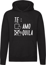 Te amo Tequila  Hoodie| sweater |tequila |drank | kado | alcohol |  feest | trui