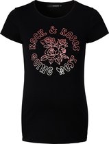 Supermom T-shirt Rock Rose Zwangerschap - Maat XXS
