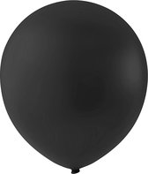 Ballonnen, d 23 cm, zwart, 10 stuk/ 1 doos