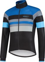 Rogelli Winterjack Peak Zwart/Grijs/Blauw L