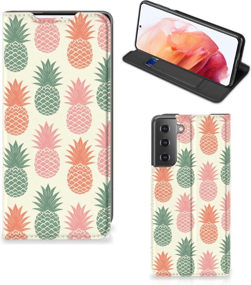 Samsung Galaxy S21 Flip Style Cover Ananas