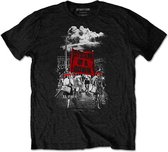 System Of A Down - Banner Marches Heren T-shirt - M - Zwart