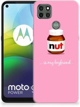 Leuk Hoesje Motorola Moto G9 Power Telefoonhoesje Nut Boyfriend