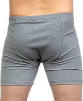 Retro shorts, donkergrijs - maat M