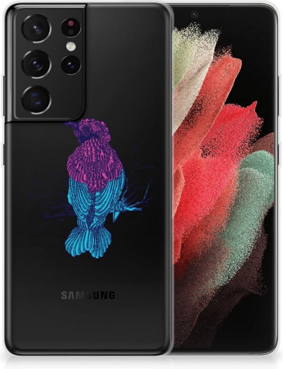 Samsung Galaxy S21 Ultra Telefoonhoesje met Naam Merel