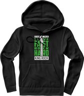 KingRock Studio hoodie heren/dames met capuchon|Original & vintage trui |Groen