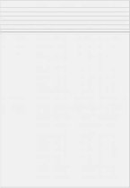 Gripzakken 30.5x38cm PE 50 micron (100 stuks)