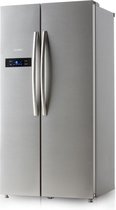 Domo DO930SBS - Amerikaanse koelkast - Stainless Steel
