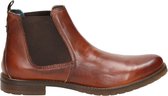 Bugatti heren chelsea boot - Cognac - Maat 42