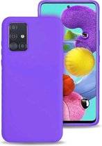 Shieldcase siliconen hoesje Samsung Galaxy A51 - donkerpaars