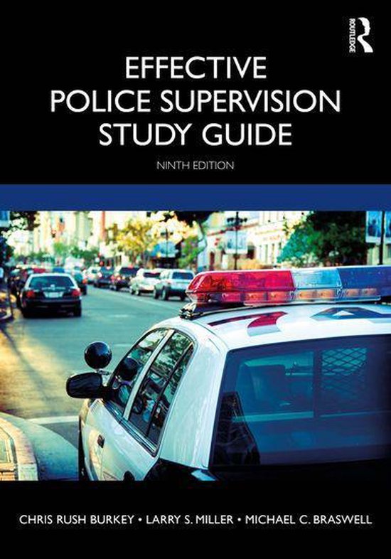 Effective Police Supervision Study Guide - cover