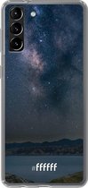 6F hoesje - geschikt voor Samsung Galaxy S21 Plus -  Transparant TPU Case - Landscape Milky Way #ffffff