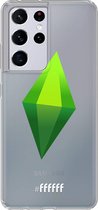 6F hoesje - geschikt voor Samsung Galaxy S21 Ultra -  Transparant TPU Case - The Sims #ffffff