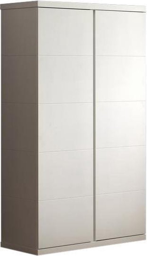 Vipack Draaideurkast Lewis - 146 x 200 x 59 cm - wit