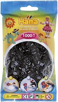 Hama Strijkkralen Zwart 1000 Stuks