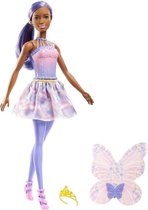 Barbie Dreamtopia Feeënpop + Accessoires Paars