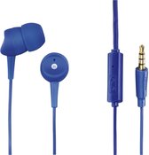 Hama Koptelefoon Basic4Phone In-ear Microfoon Kabel-knikbescherming Blauw