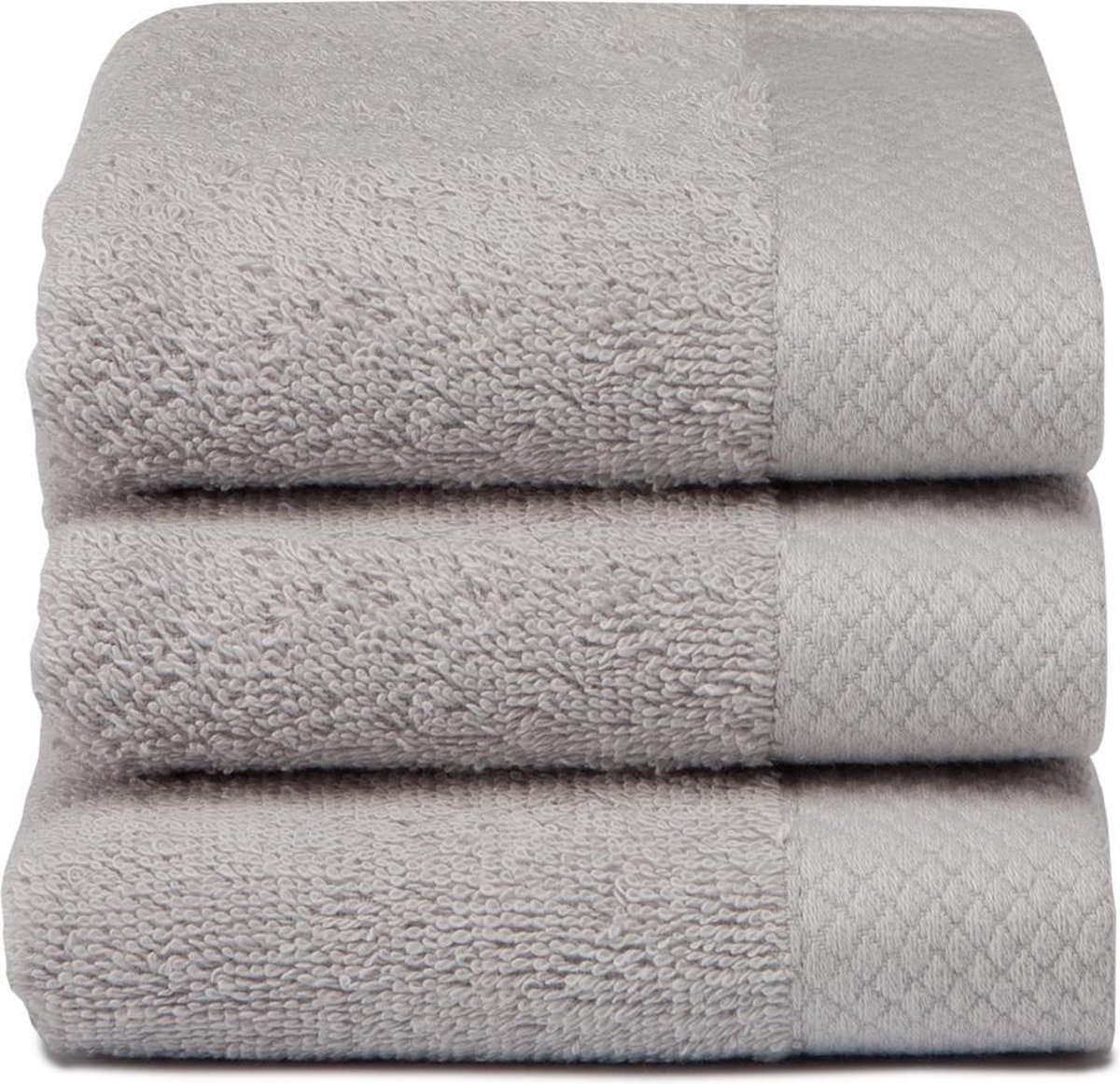 Seahorse Pure gastendoek 30x50 cm - Set van 5 - Glacier