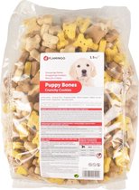 Flamingo hondensnack Koekjes 1,5kg puppy bones. Let op: 1 zak met 1500 gram!