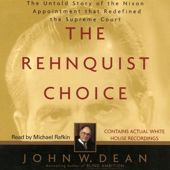 The Rehnquist Choice - cover