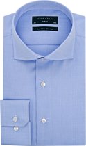 Michaelis Heren Overhemd Blauw Royal Oxford - 45