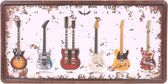 Amerikaans nummerbord - guitar heaven