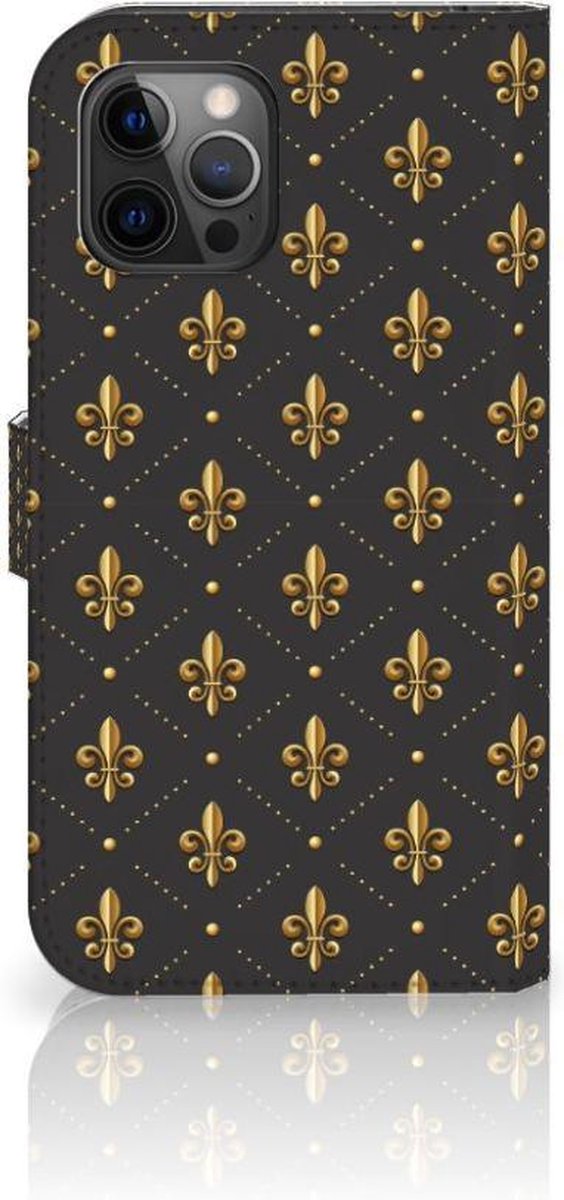 Apple iPhone 12 Pro Max Telefoon Hoesje Franse Lelie