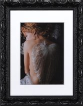 Cadre photo - Henzo - Baroque chic - Format photo 18x24 - Noir